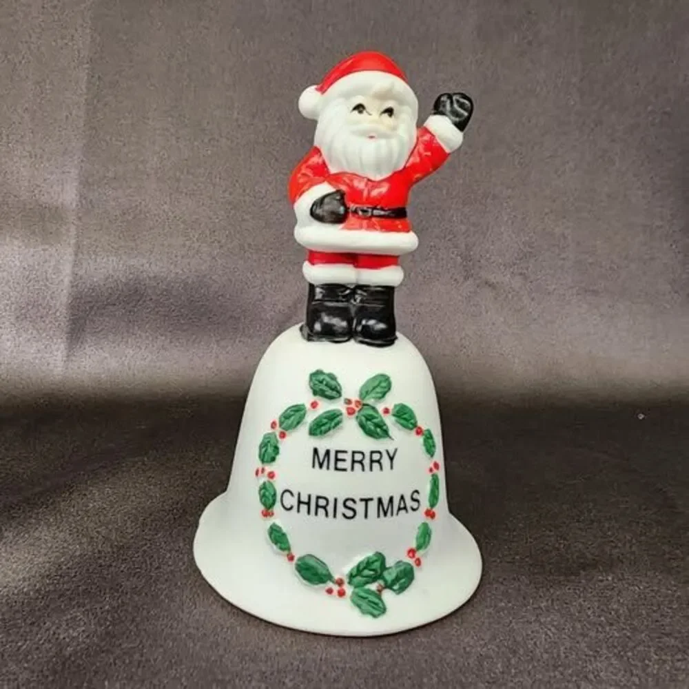 Vintage House of Lloyd Santa's Back Bell 1986